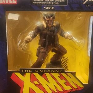 Marvel X-Men Wolverine Figure - Brown and Yellow